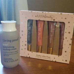 Living Proof Styling Cream &  Lip Gloss